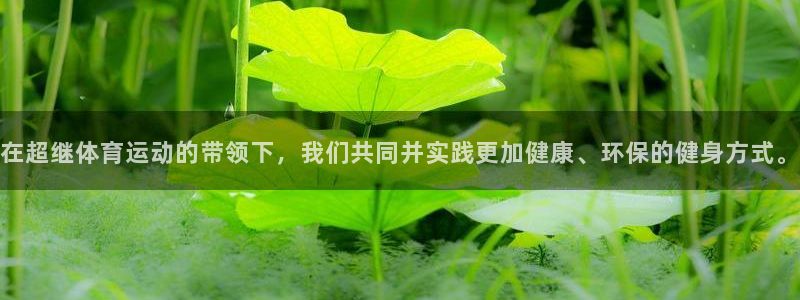 bbin视讯：在超继体育运动的带领下，我们共同并实践更加健康、环保的健身方式。